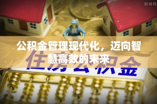 邗江公积金管理现代化，迈向智慧高效的未来